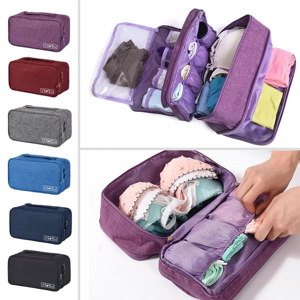 12 Pocket Under Bed Storage Organiser Bag Shoes Socks Toys Purse Underwear Bra